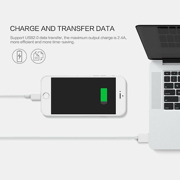 UPTab USB Magnetic Charging and Data Cable to Lightning and Micro USB - Laptop