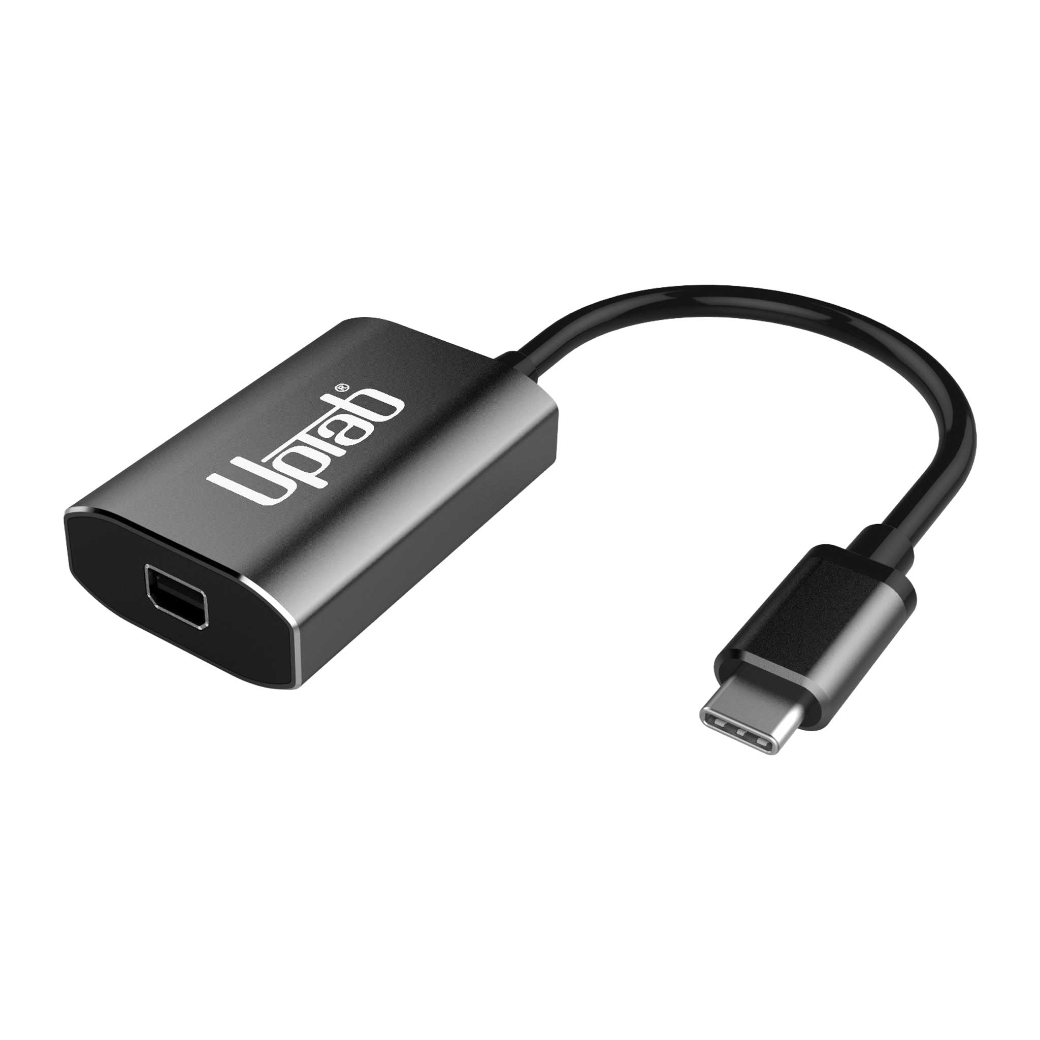 UPTab USB-C (Type C) to Mini DisplayPort Adapter 4K@60Hz - Graphite